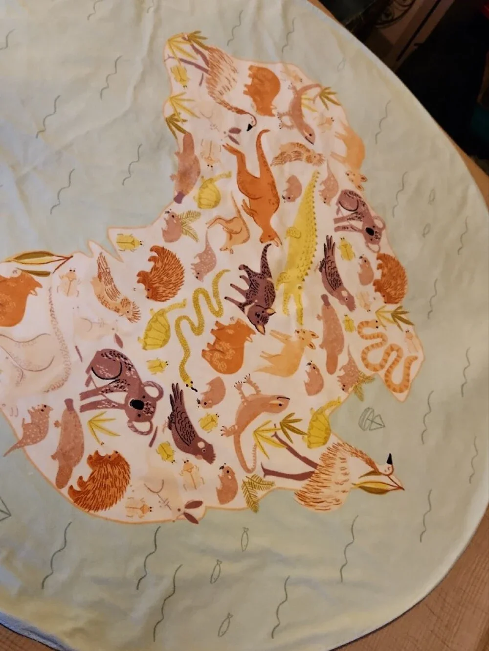 Adairs Kids Beach Bath Round Towel For Kids EUC